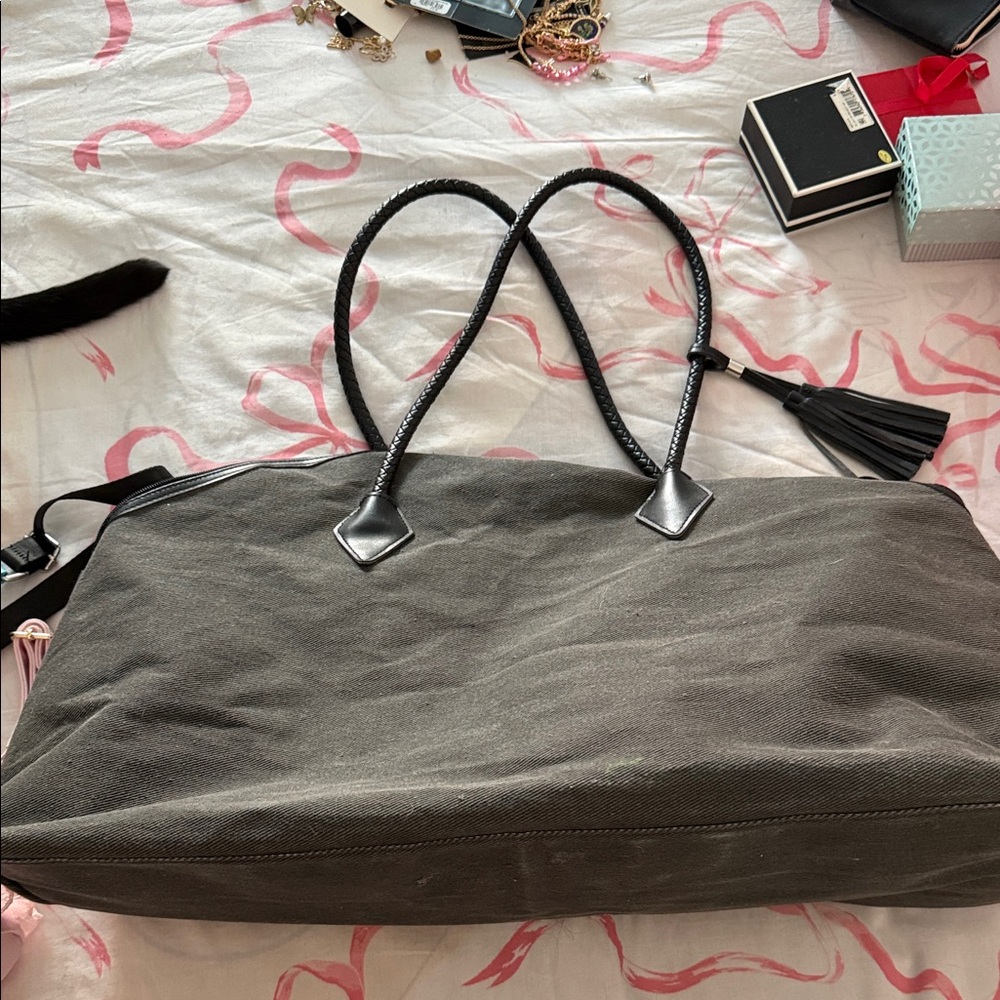 DSW Charcoal Gray Tote Bag